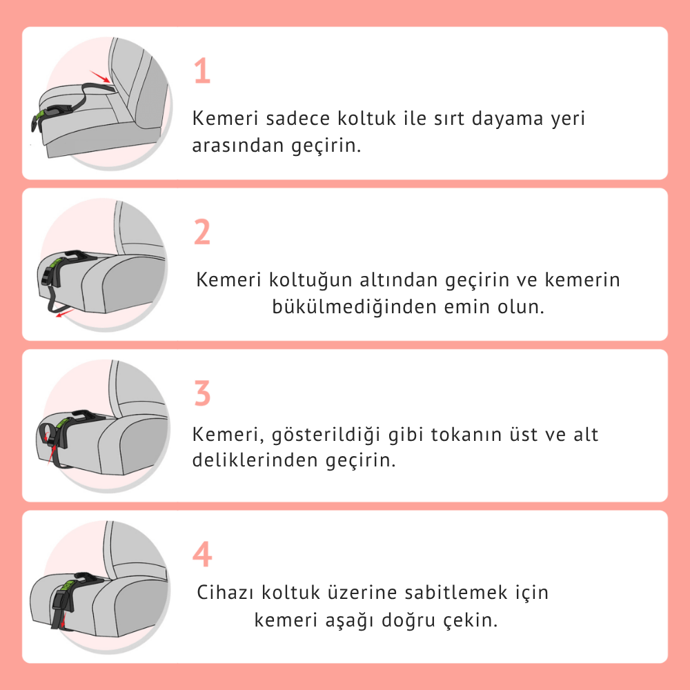 Hamile Emniyet Kemeri Aparatı